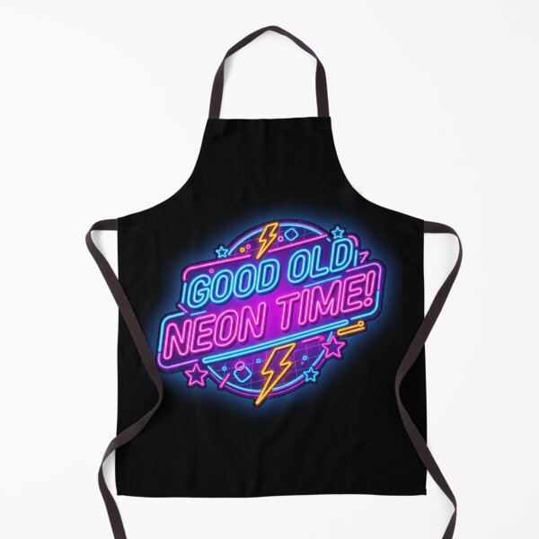 Item preview, Old Retro Vintage GOOD OLD NEON TIME! designed and sold by Giulivo Store Graphic.