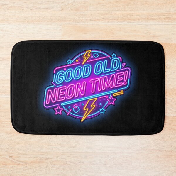 Item preview, Old Retro Vintage GOOD OLD NEON TIME! designed and sold by Giulivo Store Graphic.