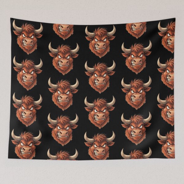 Item preview, Bullhead designed and sold by FLATVAC STICKER.