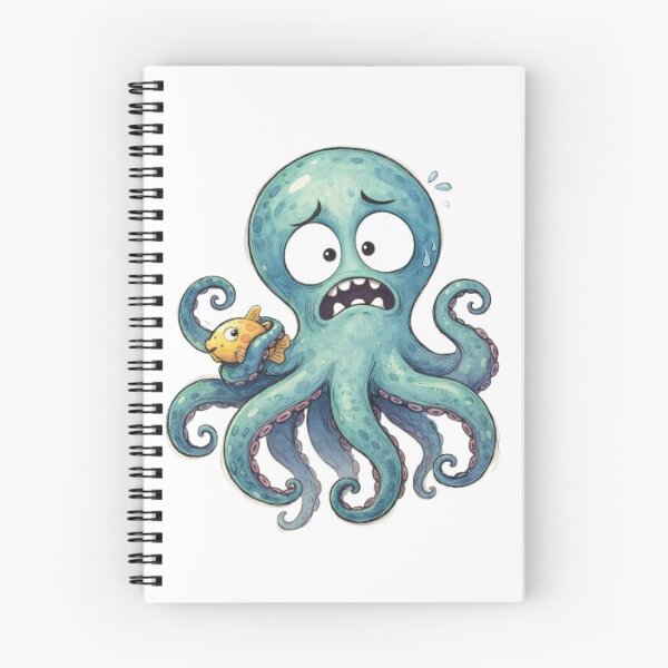Item preview, Scaredy Squid designed and sold by FLATVAC STICKER.