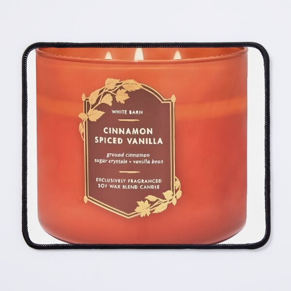 Item preview, Cinnamon Spiced Vanilla - Cozy Autumn Candle Aesthetic designed and sold by Valavetvogue.