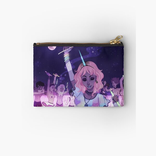 Item preview, Pink Moon and Raving Art Print designed and sold by TheMeltingMoon.