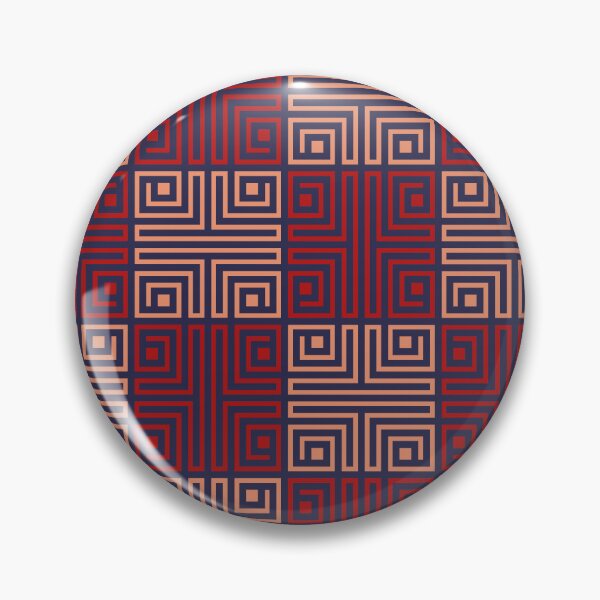 Item preview, Cute Totemic Roots Based Tesselation - Ethnic Polynesian Aztec  - Gifts For Men designed and sold by RoyalStarsPatts.