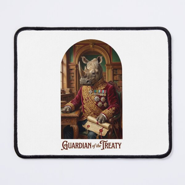 Item preview, Victorian Rhino Diplomat - Distinguished Officer Portrait designed and sold by HiruK.