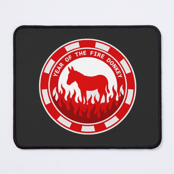 Item preview, Year of the Fire Donkey | Poker Chip Graphic T-Shirt designed and sold by DeadAngle.
