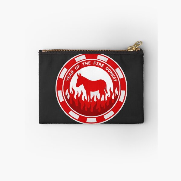 Item preview, Year of the Fire Donkey | Poker Chip Graphic T-Shirt designed and sold by DeadAngle.