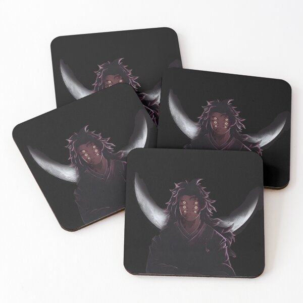 Item preview, Kokushibo Demon Slayer Dark Anime Art designed and sold by The fandom.