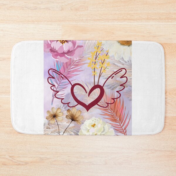 Item preview, winged heart blooms designed and sold by ArtByTrishiaK.
