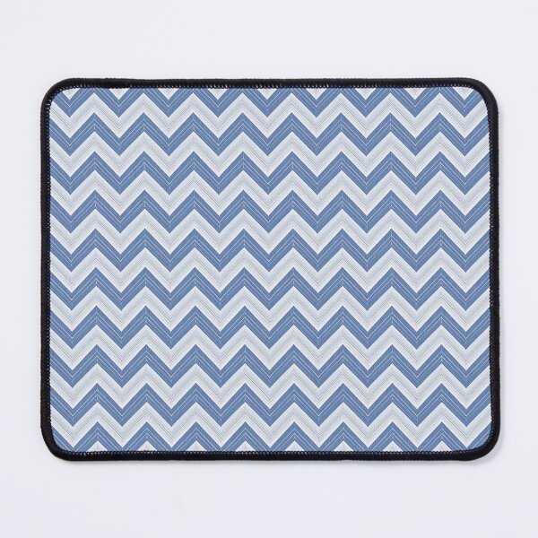 Item preview, Light and Sapphire Blue Chevron Pattern designed and sold by burbankdesigns.