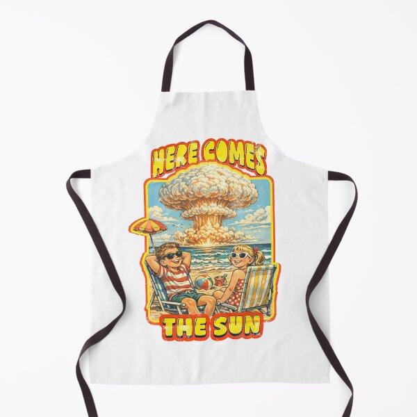 Item preview, Nuclear Sunset & Here Comes the Sun designed and sold by Nacho Average Designs.