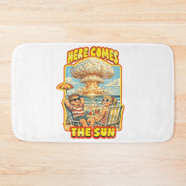 Item preview, Nuclear Sunset & Here Comes the Sun designed and sold by Nacho Average Designs.