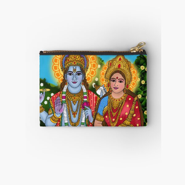 Item preview, Lakshmi Narayana Sacred Design – Hindu Spiritual Couple Artwork designed and sold by Harshit_Digital_Arts.