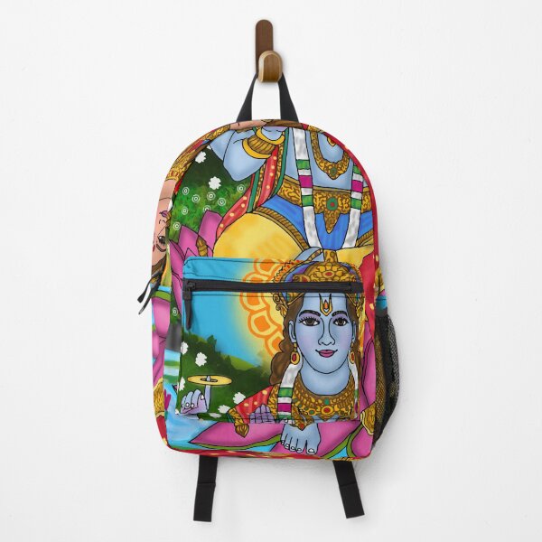 Item preview, Lakshmi Narayana Sacred Design – Hindu Spiritual Couple Artwork designed and sold by Harshit_Digital_Arts.