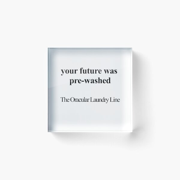 Item preview, Your Future Was Pre-Washed designed and sold by birdspinestudio.