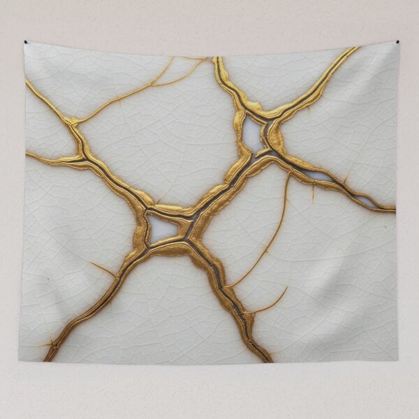 Item preview, Ancient Gold Japanese Kintsugi designed and sold by Kibatsu.