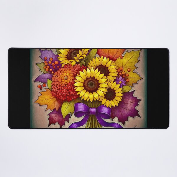 Item preview, Autumn Floral Bouquet designed and sold by Anas Arts.
