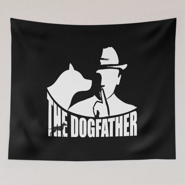 Item preview, The Dogfather Funny Dog Dad Parody. designed and sold by Mr Lee.