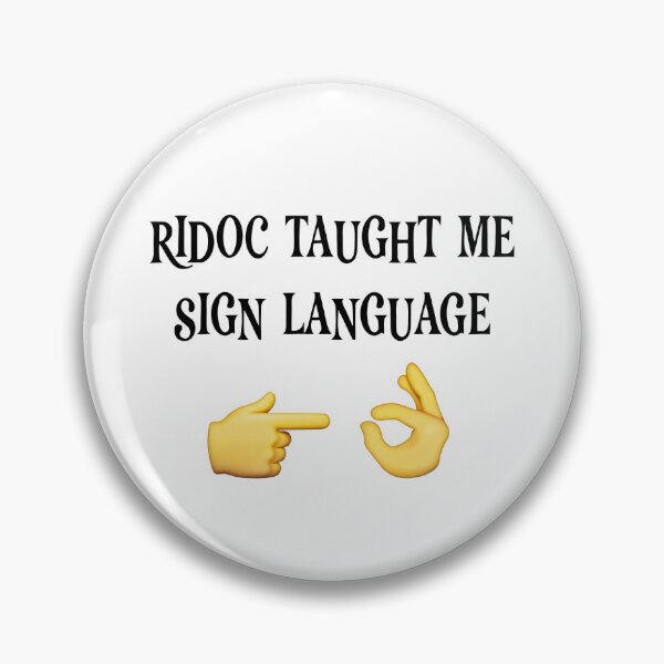 Item preview, Ridoc Taught Me Sign Language (Fourth Wing) designed and sold by sidecharacterau.