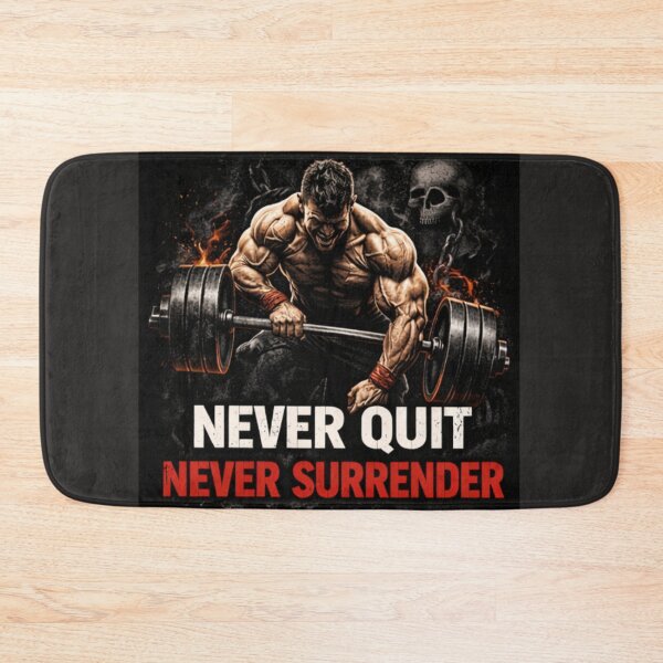 Item preview, NEVER QUIT NEVER SURRENDER designed and sold by SilentRep.