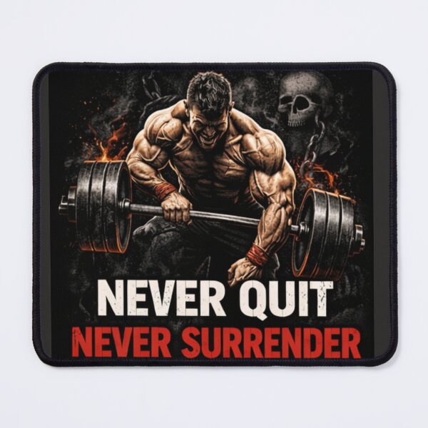 Item preview, NEVER QUIT NEVER SURRENDER designed and sold by SilentRep.