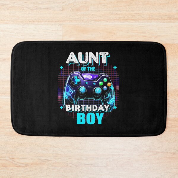 Item preview, Aunt of the Birthday Boy Gamer Controller Neon Retro designed and sold by FGTV2021.