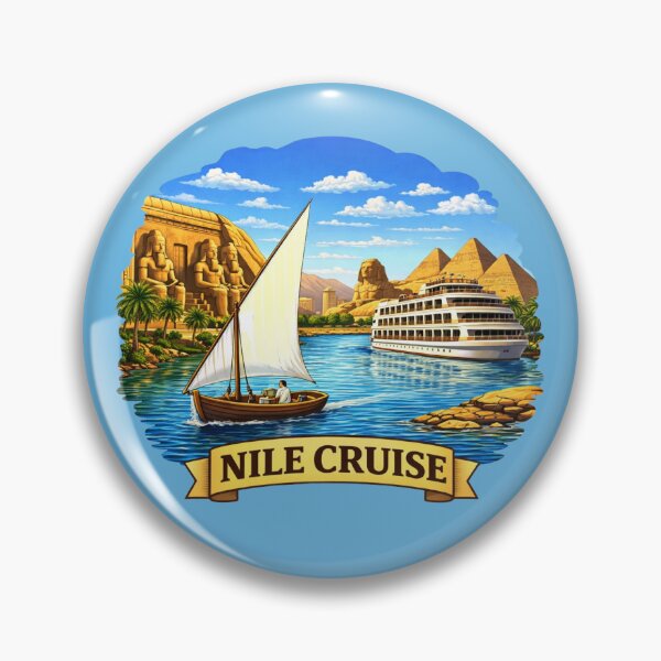 Item preview, Nile Cruise Egypt, Felucca and River designed and sold by Myra365Art.