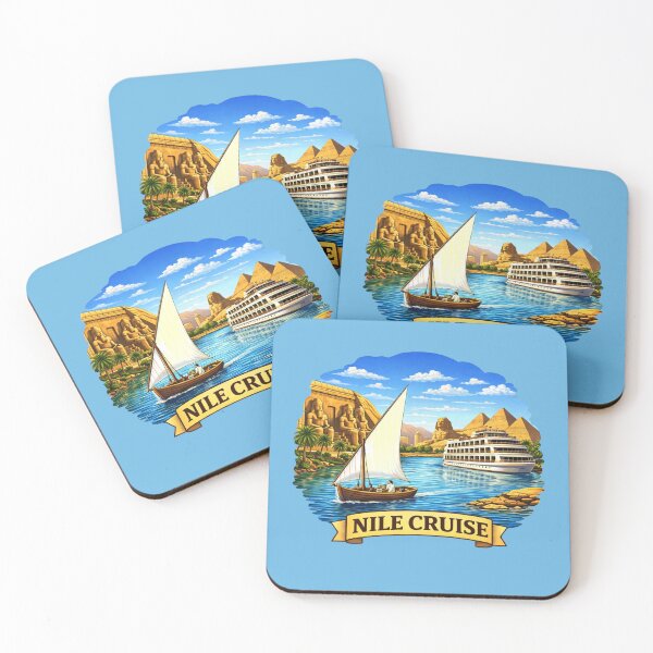 Item preview, Nile Cruise Egypt, Felucca and River designed and sold by Myra365Art.