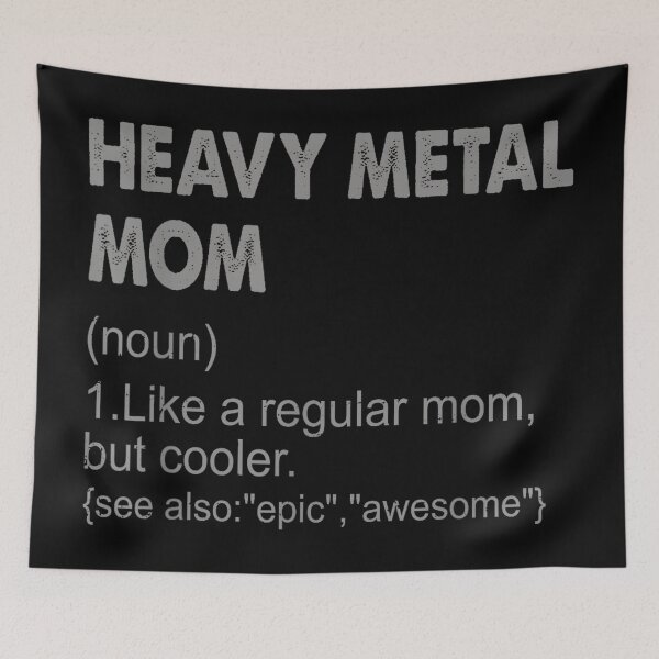 Item preview, Heavy Metal Mom Definition - Funny Heavy Metal Mom for Women designed and sold by AnnUWatts.