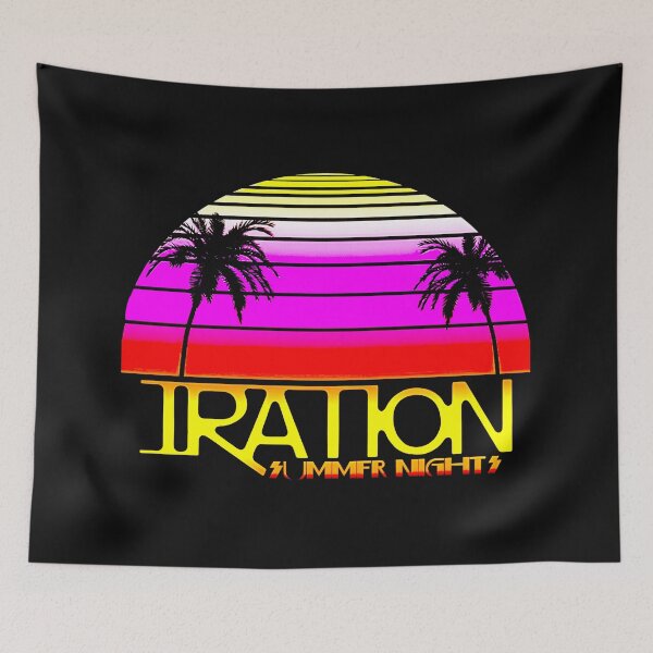 Item preview, Reggae Gradient Band With Palm Silhouette designed and sold by ShadeFall.