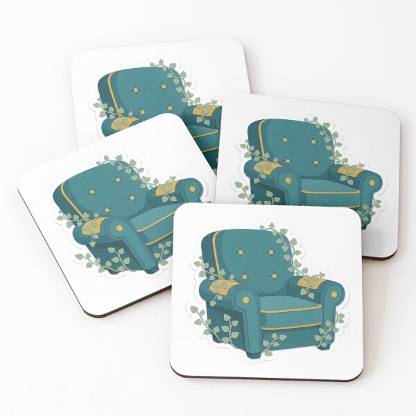 Item preview, Plush Armchair with Climbing Ivy designed and sold by belajarubic.