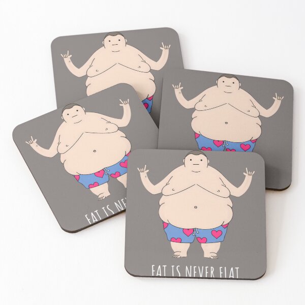 Item preview, Fat Never Flat designed and sold by Marantha80s.