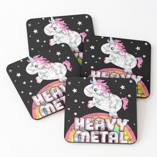 Item preview, Funny Ironic Cool Unicorn Heavy Metal Music Festival designed and sold by AnnUWatts.