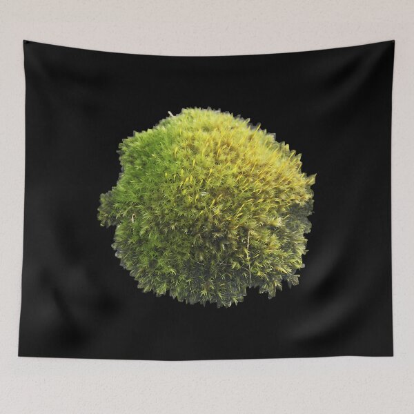 Item preview, Goblincore Green Moss Clump Nature Art designed and sold by mxelmurwemb46.