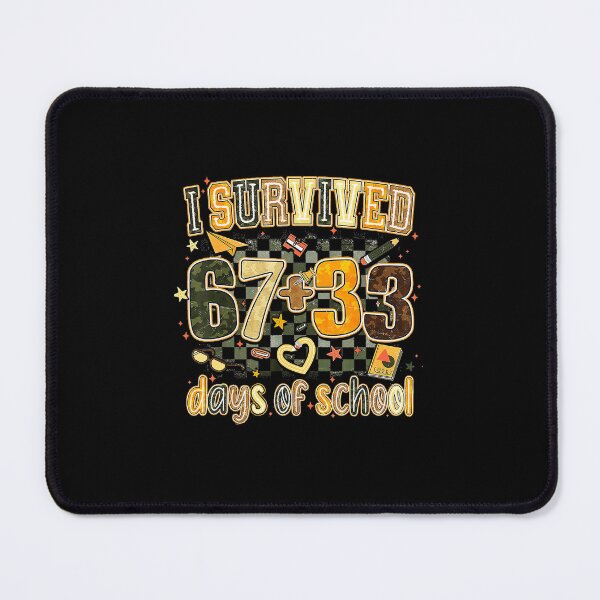 Item preview, I Survived 100 Days of School Funny Math Meme Camo designed and sold by gladysenglish.