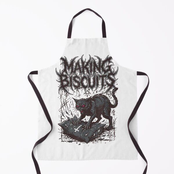 Item preview, Death Metal Cat Making Biscuits Funny Heavy Metal designed and sold by AnnUWatts.