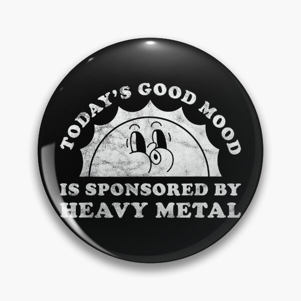 Item preview, Funny Cute Vintage Retro Heavy Metal or Heavy Metal designed and sold by AnnUWatts.