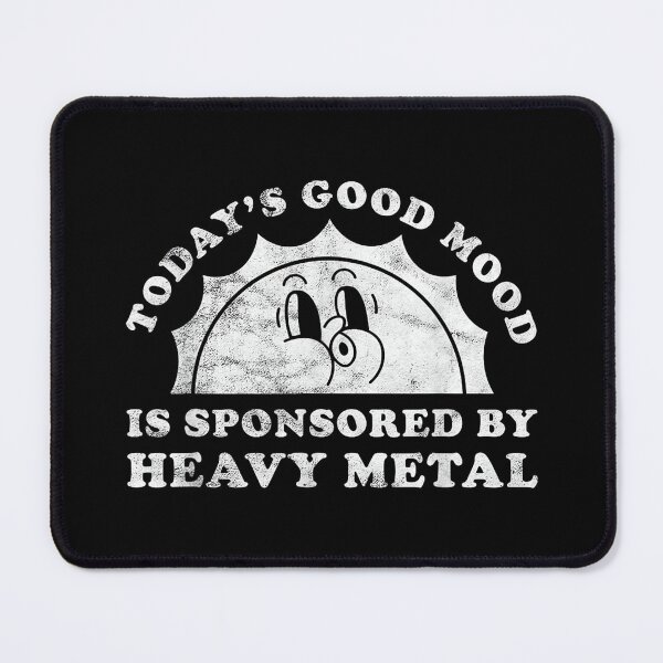 Item preview, Funny Cute Vintage Retro Heavy Metal or Heavy Metal designed and sold by AnnUWatts.