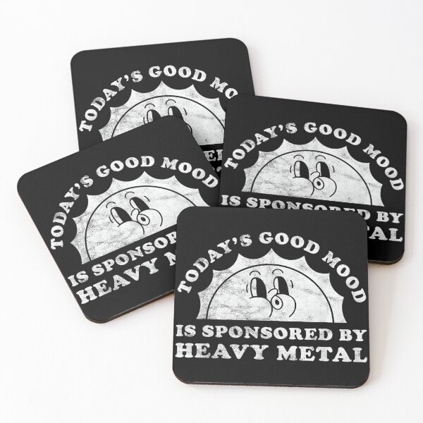 Item preview, Funny Cute Vintage Retro Heavy Metal or Heavy Metal designed and sold by AnnUWatts.
