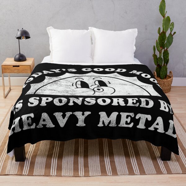 Item preview, Funny Cute Vintage Retro Heavy Metal or Heavy Metal designed and sold by AnnUWatts.