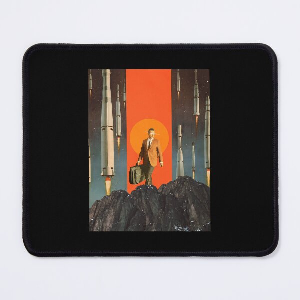 Item preview, Retro Sci Fi Astronaut Space Departure designed and sold by mxelmurwemb46.