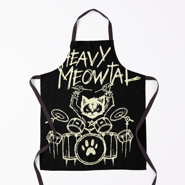 Item preview, Black & Death Metal Goth Schlagzeuger Band Shirts Heavy Metal Cat Drum Kit Cat Drummer Headbanger Unisex Adult designed and sold by AnnUWatts.