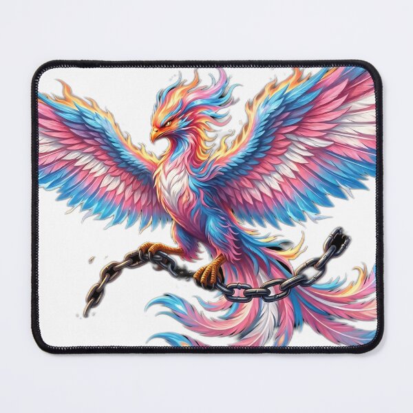 Item preview, Transgender Pride Phoenix  designed and sold by Curiosity-Shop.