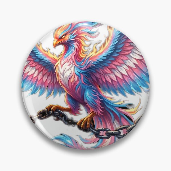 Item preview, Transgender Pride Phoenix  designed and sold by Curiosity-Shop.