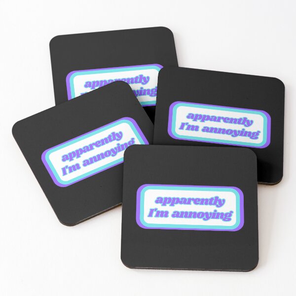 Item preview, Quotes: apparently I'm annoying, statement, phrase, Humor  designed and sold by AASparksDesigns.