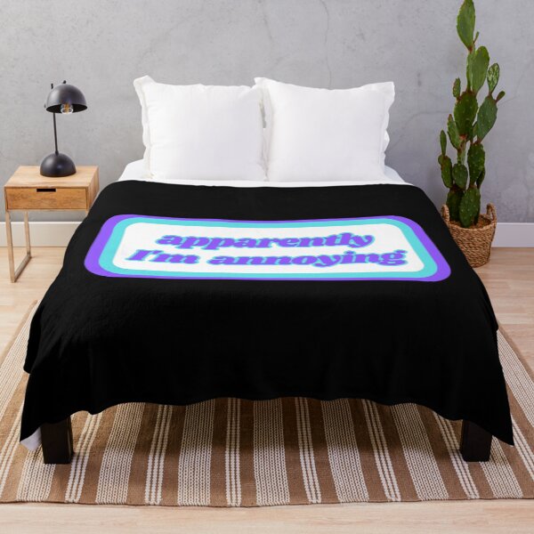 Item preview, Quotes: apparently I'm annoying, statement, phrase, Humor  designed and sold by AASparksDesigns.