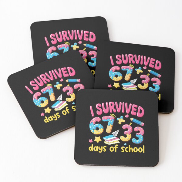 Item preview, I Survived 67 Days of School Cute Back to School  designed and sold by gladysenglish.
