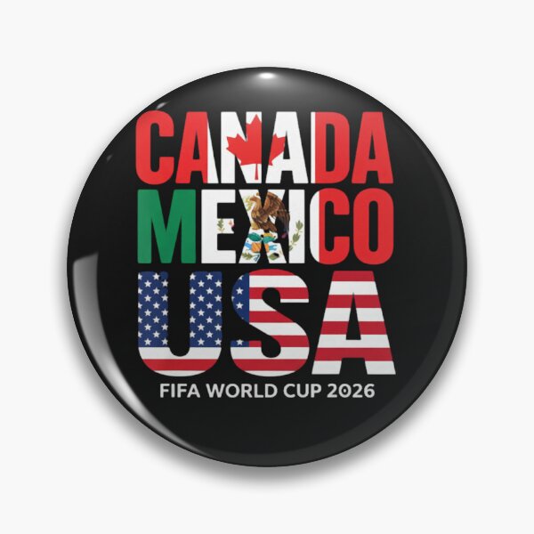 Item preview, Canada Mexico USA 2026 World Cup Host Nations designed and sold by Happy-Baskets.