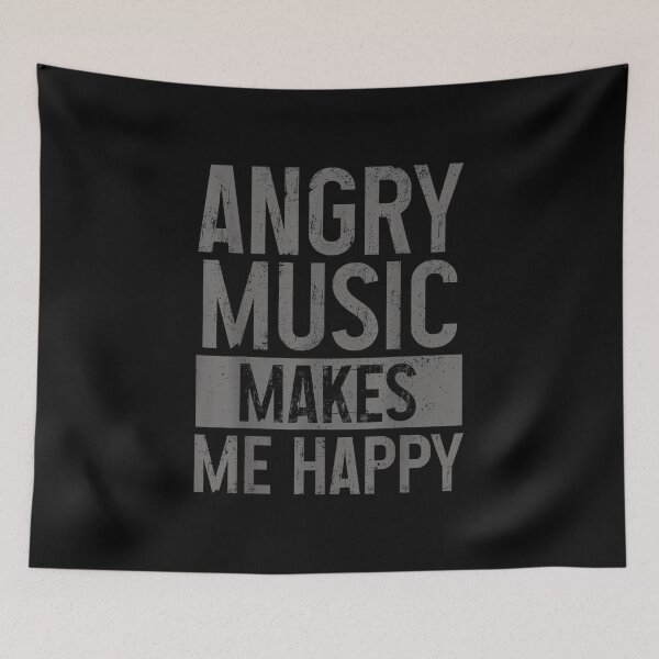 Item preview, Angry Music Heavy Metal Death Metal Metalhead Metal Fan designed and sold by AnnUWatts.