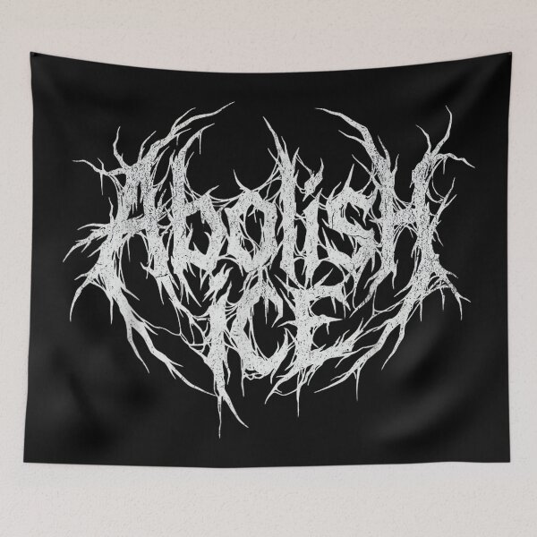 Item preview, Abolish ICE Heavy Metal Resist designed and sold by AnnUWatts.