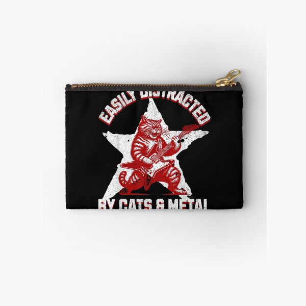 Item preview, Cats and Metal Fan Music Metalhead Heavy Rock Star Cat Funny designed and sold by AnnUWatts.